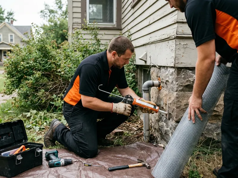 Residential Rodent Exclusion in Duluth, MN