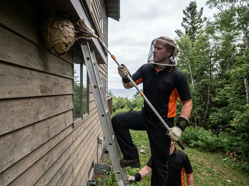 Wasp and Hornet Nest Removal in Duluth, MN